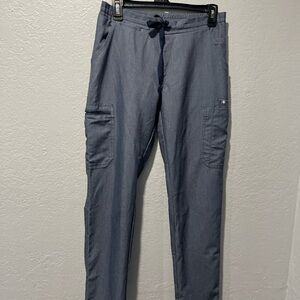 Figs women’s scrubs pants Sz XS Gray Blue color